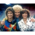 Dr Who Colin Baker Janet Fielding Nicola Bryant Photo